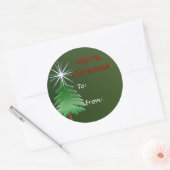 Kerstcadeau Stickers (Envelop)