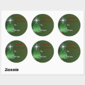 Kerstcadeau Stickers (Vel)