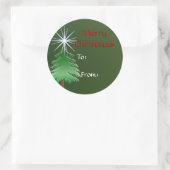 Kerstcadeau Stickers (Tas)
