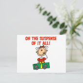 Kerstcadeau Suspense Tshirts en Cadeaus Feestdagenkaart (Staand voorkant)