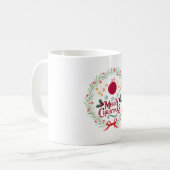 Kerstcadeau T-shirt Koffiemok (Voorkant links)