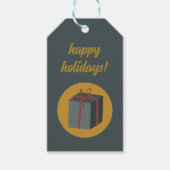 Kerstcadeau-tag Cadeaulabel (Voorkant)