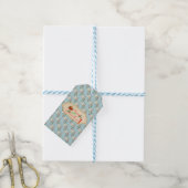 Kerstcadeau Tag – Elegant Kerst Ornament Cadeaulabel (Met Touw)