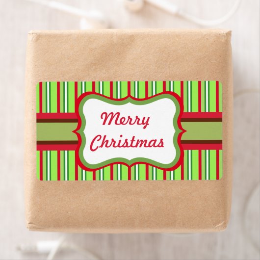 Kerstcadeau Tag Labels (Insitu)