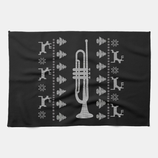 kerstcadeau theedoek (Horizontaal)