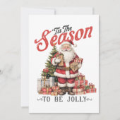 Kerstcadeau Tis The Season Kaart (Voorkant)