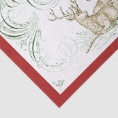 kerstcadeau tissuepapier (Detail)
