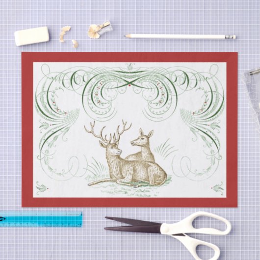 kerstcadeau tissuepapier (Craft)