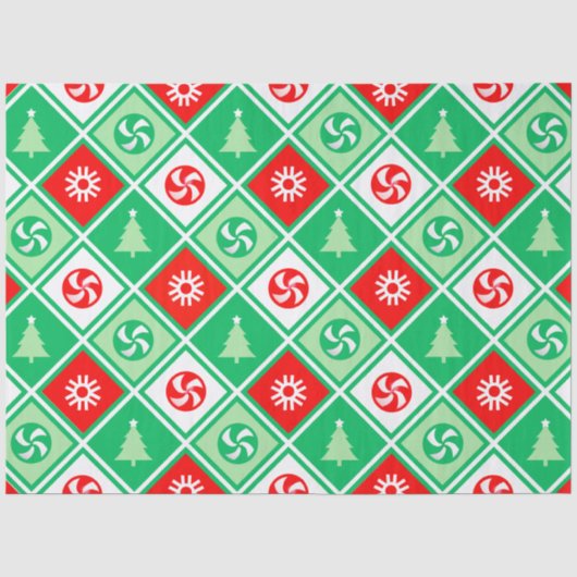Kerstcadeau Tissuepapier (Voorkant)