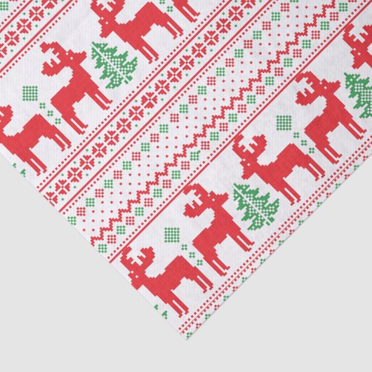 kerstcadeau tissuepapier (Detail)