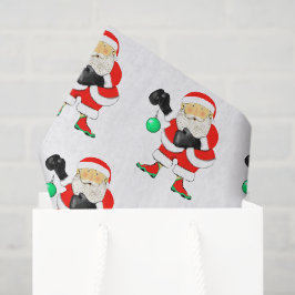 Kerstcadeau Tissuepapier in Boksthema