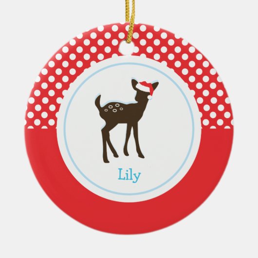 kerstcadeau | Vakantievorming Keramisch Ornament (Voorkant)