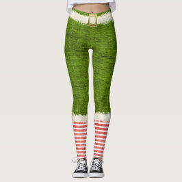 kerstcadeau van Elf Costume Green Holiday Fun Leggings