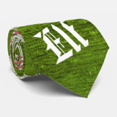 kerstcadeau van Elf Costume Green Holiday Fun Stropdas (Opgerold)