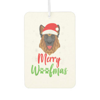 kerstcadeau van Shepherd Merry Woofmas - kerstcade Luchtverfrisser