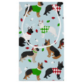 kerstcadeau van Shepherd Small Gift Bag Klein Cadeauzakje (Achterkant)