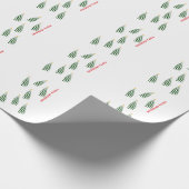kerstcadeau verpakkings papier (Hoek)
