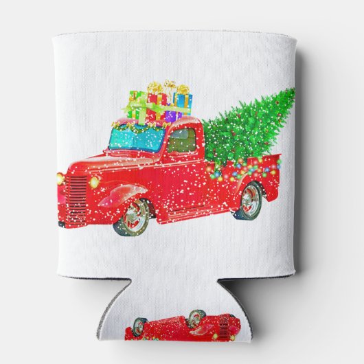 kerstcadeau voor auto's blikjeskoeler (Achterkant)