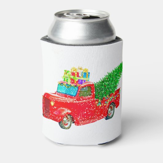 kerstcadeau voor auto's blikjeskoeler (Blikje Achterkant)