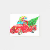 kerstcadeau voor auto's post-it® notes (Voorkant)