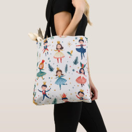 Kerstcadeau voor balletliefhebbers in de vorm van  tote bag