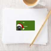 Kerstcadeau voor Black lab Etiket (Insitu)