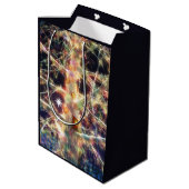 kerstcadeau voor cadeau medium cadeauzakje (Achterkant Gekanteld)