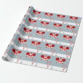 Kerstcadeau voor cheerleader cadeaupapier (Uitgerold)
