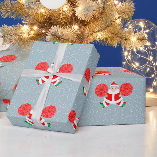 Kerstcadeau voor cheerleader cadeaupapier (Feestdagen)