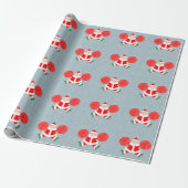 Kerstcadeau voor cheerleader cadeaupapier (Uitgerold)