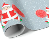 Kerstcadeau voor cheerleader cadeaupapier (Rol Hoek)