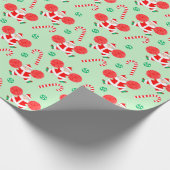 Kerstcadeau voor cheerleader cadeaupapier (Hoek)