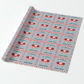 Kerstcadeau voor cheerleader cadeaupapier (Uitgerold)