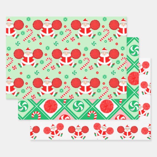 Kerstcadeau voor Cheerleaders Inpakpapier Vel (Set)
