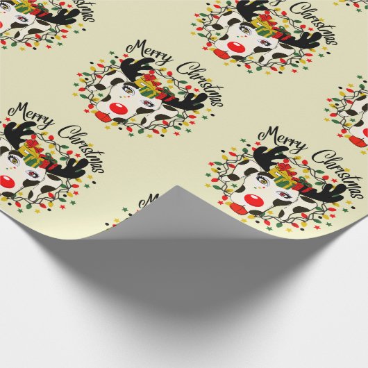 kerstcadeau voor dalmatiërs cadeaupapier (Hoek)