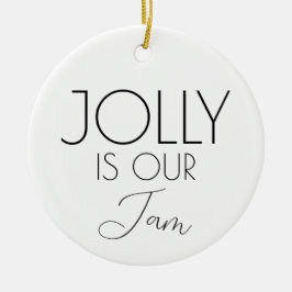 kerstcadeau voor de kerkkoor keramisch ornament