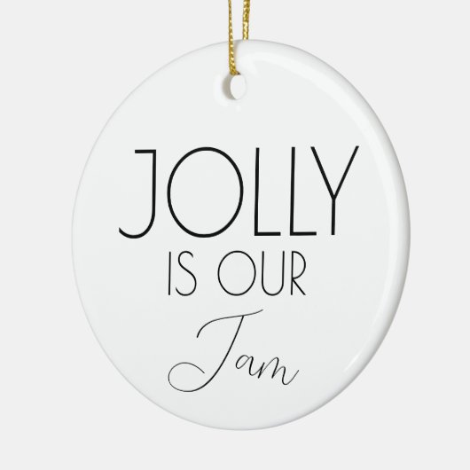 kerstcadeau voor de kerkkoor keramisch ornament (Links)