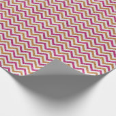 kerstcadeau voor design met glitter-golf cadeaupapier (Hoek)