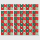 Kerstcadeau voor dokter cadeaupapier (Vlak)