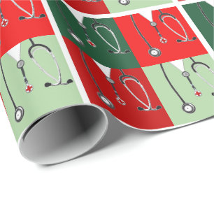 Kerstcadeau voor dokter cadeaupapier