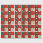Kerstcadeau voor dokter cadeaupapier (Vlak)