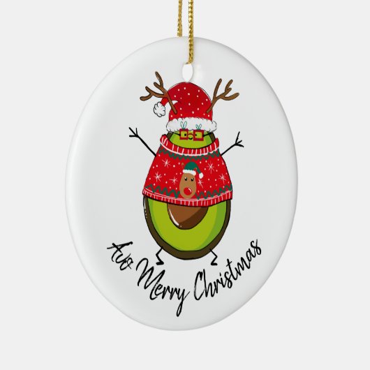 kerstcadeau voor echtgenoot andere echtgenote keramisch ornament (Rechts)