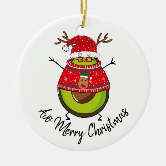 kerstcadeau voor echtgenoot andere echtgenote keramisch ornament (Voorkant)