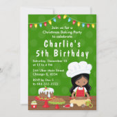 kerstcadeau voor een Afrikaans Amerikaans meisje o Kaart (Voorkant)