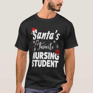 Kerstcadeau voor favoriete verpleegkundigen voor k t-shirt