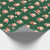 kerstcadeau voor feestdag cadeaupapier (Hoek)