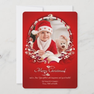 kerstcadeau voor feestdag feestdagenkaart