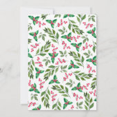 Kerstcadeau voor feestdag kaart (Achterkant)