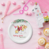 Kerstcadeau voor feestdag papieren bordje (Feest)