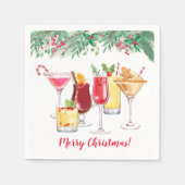 Kerstcadeau voor feestdag servet (Voorkant)